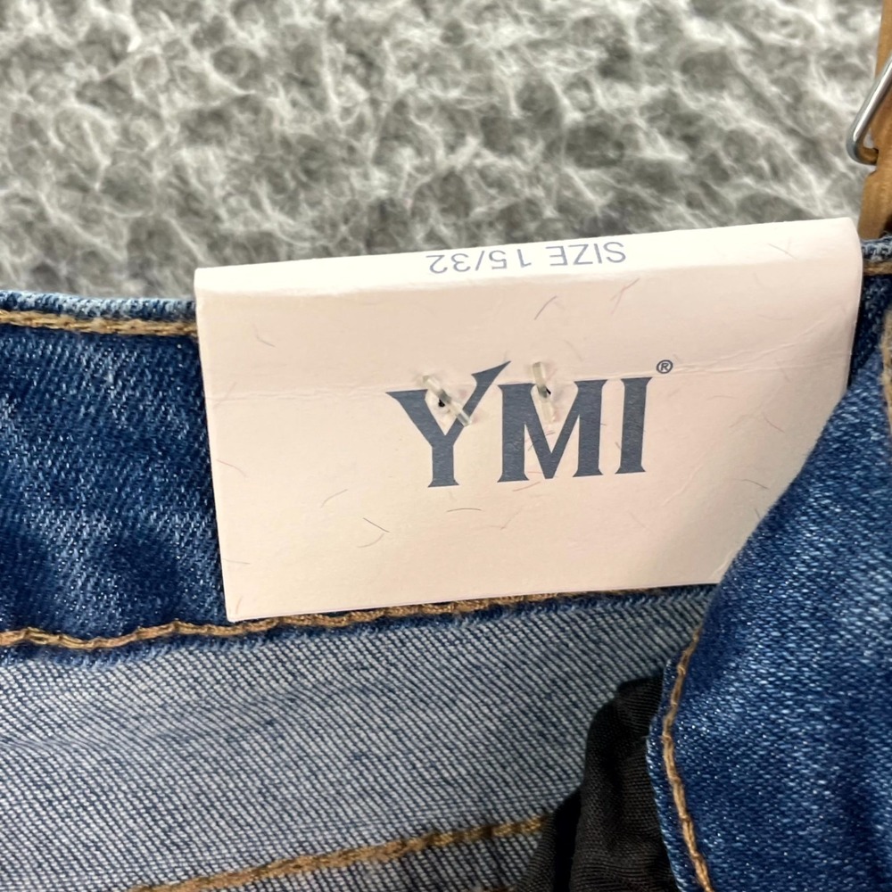 YMI Low Rise Bootcut Jeans Womens 15/32 Blue Denim Western Cowgirl Streetwear - Picture 10 of 16